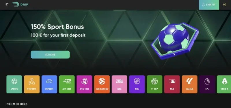 Drip Casino Promotions