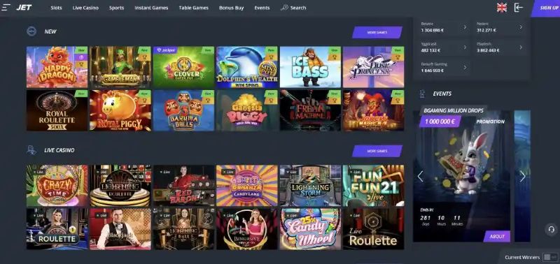 Jet Casino VIP Program and JetCoins