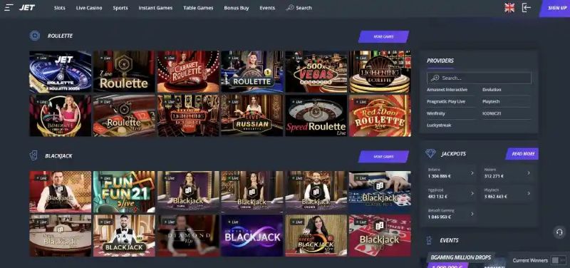 Jet Casino Bonus Architecture