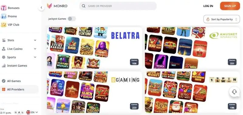 Monro Casino Verification Strategy