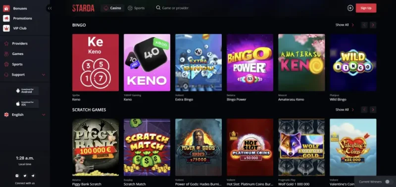 Starda Casino Banking and Crypto