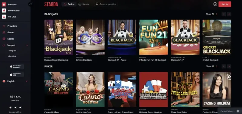 Starda Casino Verification and Support