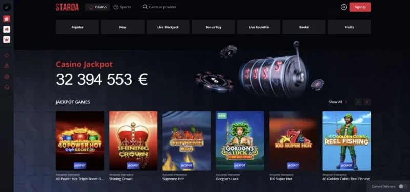Starda Casino Platform Overview
